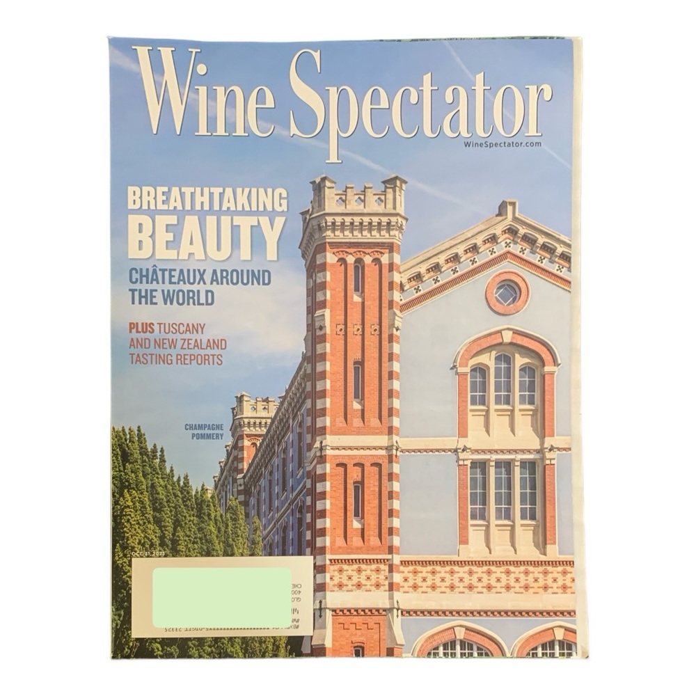 Wine Spectator Magazine October 31 2023 Breathtaking Beauty Chateaux The World
